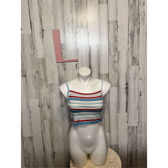 Urban outfitters stripped tank top size large - Picture 1 of 7